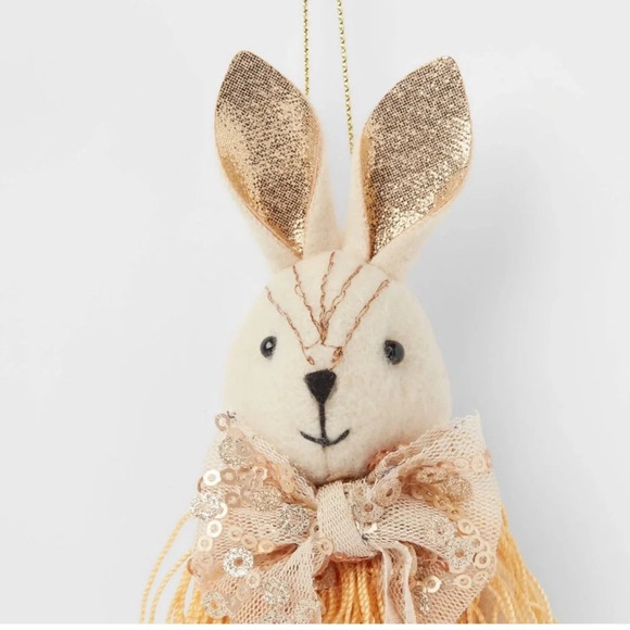 Rabbit with Trousers and Bow tie Ornament, NWT - Picture 2 of 4